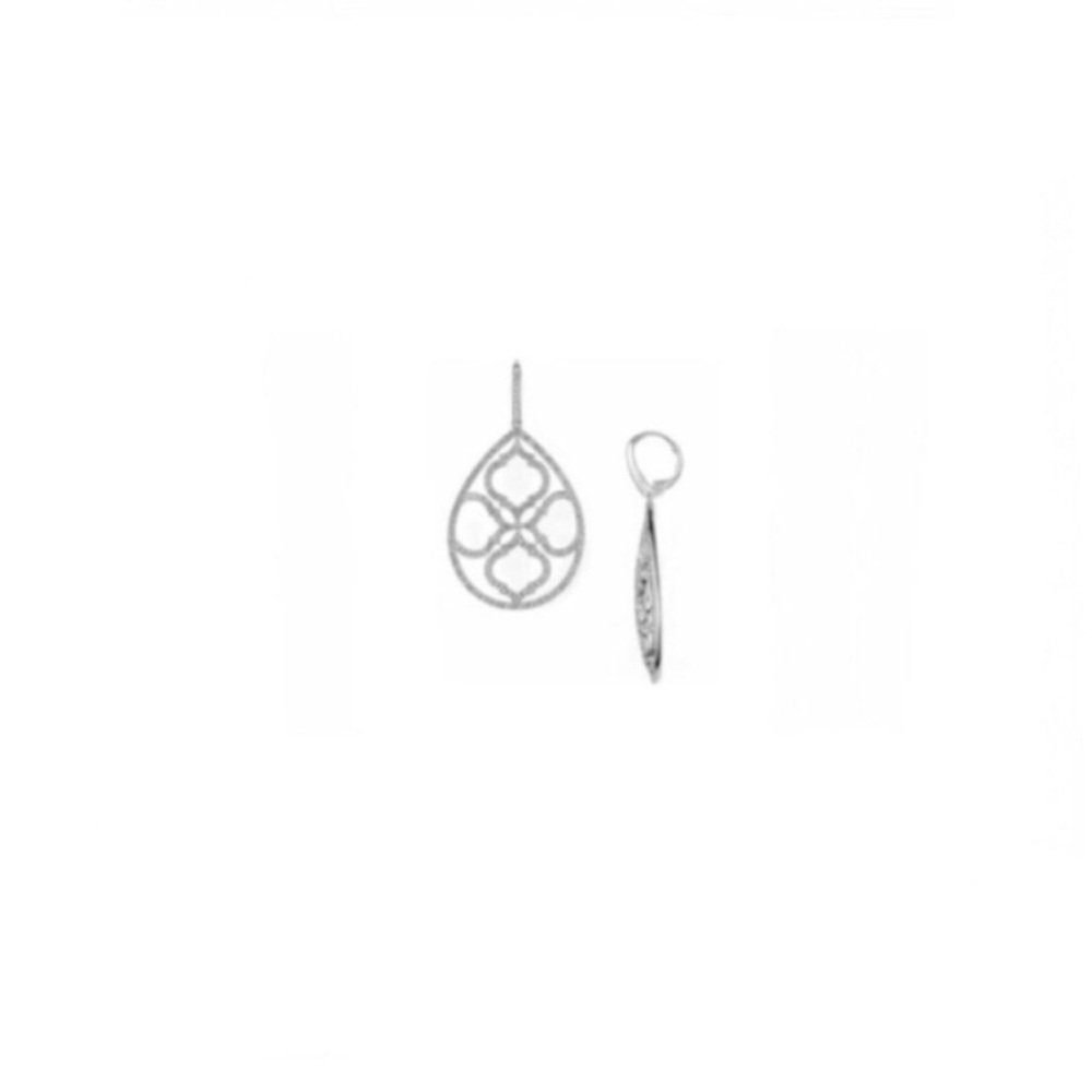 NADRI PAVE STATEMENT EARRINGS